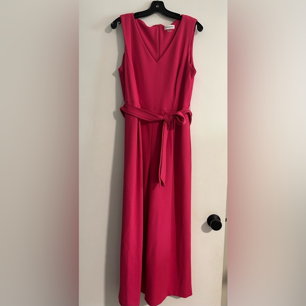 Calvin Klein Hot Pink Jumpsuit